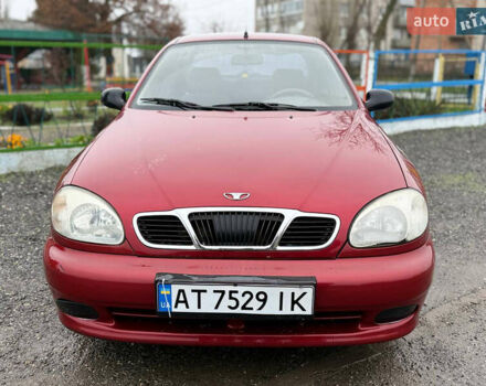 Красный Дэу Ланос, объемом двигателя 1.5 л и пробегом 224 тыс. км за 1750 $, фото 6 на Automoto.ua