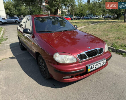 Червоний Деу Ланос, об'ємом двигуна 1.5 л та пробігом 147 тис. км за 2350 $, фото 1 на Automoto.ua