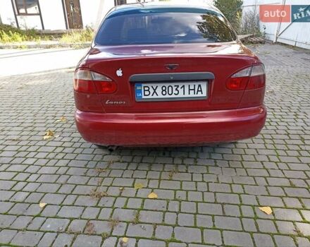 Красный Дэу Ланос, объемом двигателя 1.5 л и пробегом 174 тыс. км за 2650 $, фото 7 на Automoto.ua
