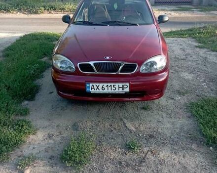 Красный Дэу Ланос, объемом двигателя 1.5 л и пробегом 260 тыс. км за 2637 $, фото 5 на Automoto.ua