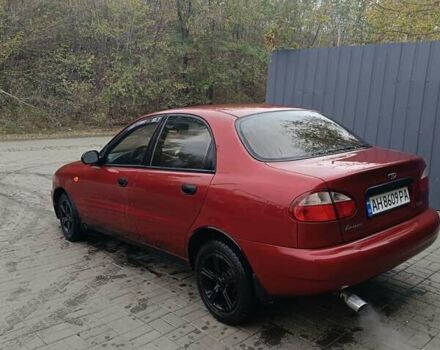 Деу Ланос 2007 у Краматорске на Automoto.ua Червоний Деу Ланос, об'ємом двигуна 1.6 л та пробігом 318 тис. км за 2500 $, фото 7 на Automoto.ua