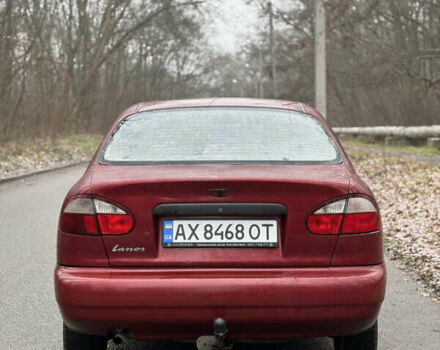Красный Дэу Ланос, объемом двигателя 1.6 л и пробегом 235 тыс. км за 2150 $, фото 4 на Automoto.ua