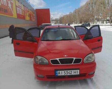 Красный Дэу Ланос, объемом двигателя 1.5 л и пробегом 335 тыс. км за 1900 $, фото 9 на Automoto.ua