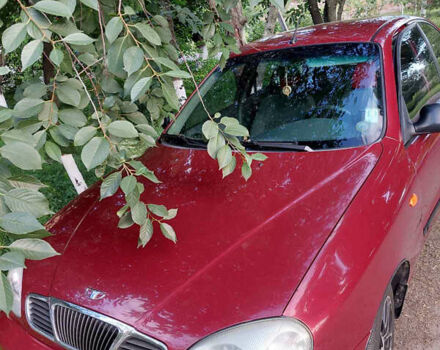 Червоний Деу Ланос, об'ємом двигуна 1.3 л та пробігом 180 тис. км за 2800 $, фото 4 на Automoto.ua