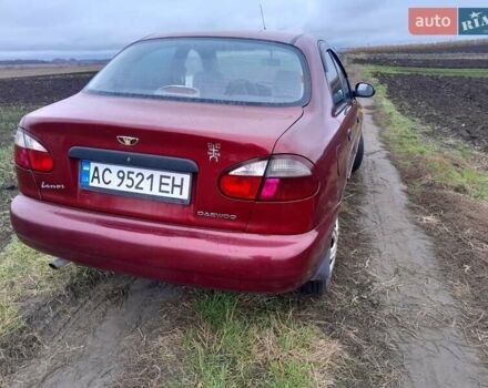 Красный Дэу Ланос, объемом двигателя 1.5 л и пробегом 163 тыс. км за 2200 $, фото 9 на Automoto.ua