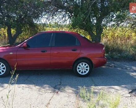 Красный Дэу Ланос, объемом двигателя 1.5 л и пробегом 150 тыс. км за 2650 $, фото 1 на Automoto.ua