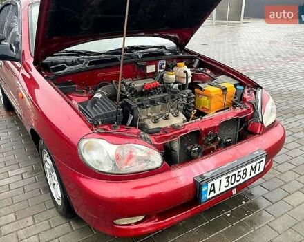 Красный Дэу Ланос, объемом двигателя 1.5 л и пробегом 193 тыс. км за 2600 $, фото 6 на Automoto.ua