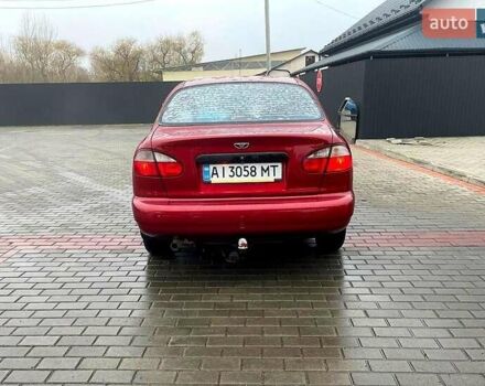 Красный Дэу Ланос, объемом двигателя 1.5 л и пробегом 193 тыс. км за 2600 $, фото 3 на Automoto.ua