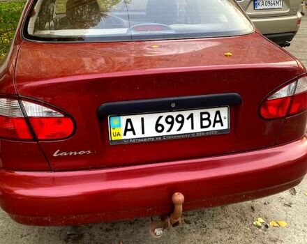 Червоний Деу Ланос, об'ємом двигуна 1.5 л та пробігом 136 тис. км за 3500 $, фото 1 на Automoto.ua