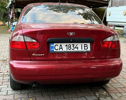 Красный Дэу Ланос, объемом двигателя 1.5 л и пробегом 230 тыс. км за 2300 $, фото 3 на Automoto.ua