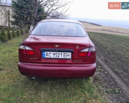 Красный Дэу Ланос, объемом двигателя 1.5 л и пробегом 163 тыс. км за 2200 $, фото 16 на Automoto.ua