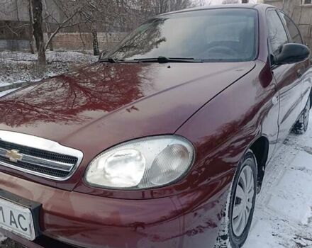 Красный Дэу Ланос, объемом двигателя 1.5 л и пробегом 200 тыс. км за 2650 $, фото 2 на Automoto.ua