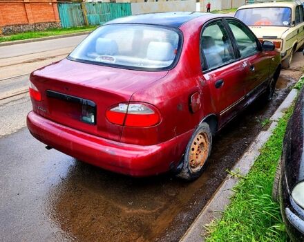 Червоний Деу Ланос, об'ємом двигуна 1.6 л та пробігом 190 тис. км за 600 $, фото 1 на Automoto.ua