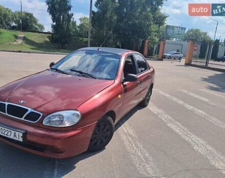 Красный Дэу Ланос, объемом двигателя 1.5 л и пробегом 270 тыс. км за 2100 $, фото 3 на Automoto.ua