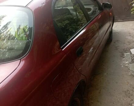 Красный Дэу Ланос, объемом двигателя 1.5 л и пробегом 260 тыс. км за 2637 $, фото 1 на Automoto.ua