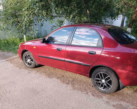 Червоний Деу Ланос, об'ємом двигуна 1.3 л та пробігом 180 тис. км за 2800 $, фото 5 на Automoto.ua