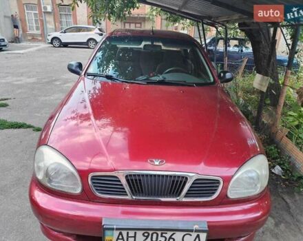 Красный Дэу Ланос, объемом двигателя 1.5 л и пробегом 322 тыс. км за 2550 $, фото 2 на Automoto.ua
