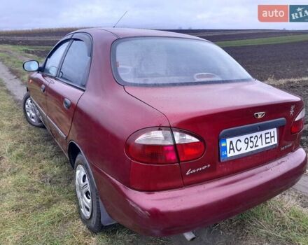 Красный Дэу Ланос, объемом двигателя 1.5 л и пробегом 163 тыс. км за 2200 $, фото 6 на Automoto.ua