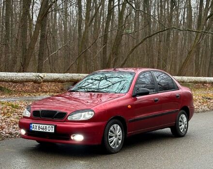 Красный Дэу Ланос, объемом двигателя 1.6 л и пробегом 235 тыс. км за 2150 $, фото 5 на Automoto.ua