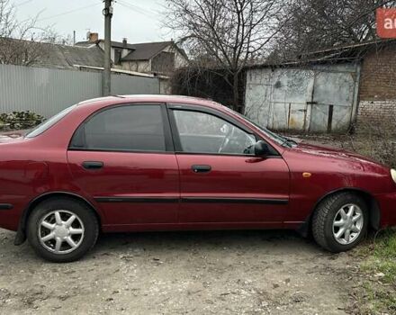 Червоний Деу Ланос, об'ємом двигуна 1.6 л та пробігом 223 тис. км за 3600 $, фото 1 на Automoto.ua