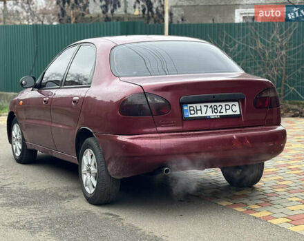 Красный Дэу Ланос, объемом двигателя 1.5 л и пробегом 270 тыс. км за 1400 $, фото 3 на Automoto.ua