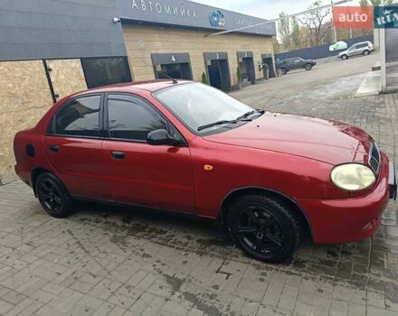 Деу Ланос 2007 у Краматорске на Automoto.ua Червоний Деу Ланос, об'ємом двигуна 1.6 л та пробігом 318 тис. км за 2500 $, фото 4 на Automoto.ua
