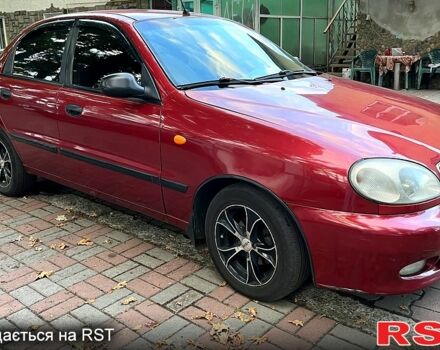 Красный Дэу Ланос, объемом двигателя 1.5 л и пробегом 230 тыс. км за 2300 $, фото 1 на Automoto.ua