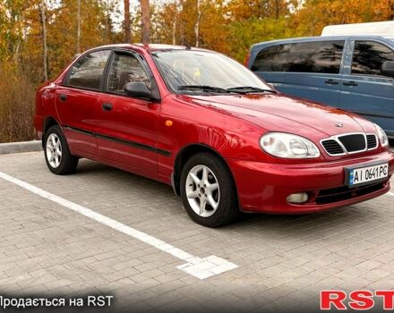 Красный Дэу Ланос, объемом двигателя 1.5 л и пробегом 260 тыс. км за 1999 $, фото 10 на Automoto.ua