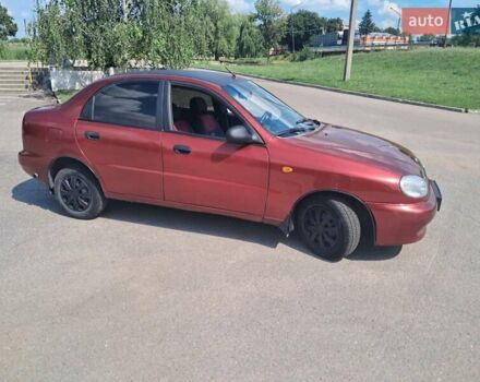 Красный Дэу Ланос, объемом двигателя 1.5 л и пробегом 270 тыс. км за 2100 $, фото 4 на Automoto.ua