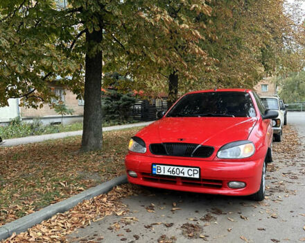 Красный Дэу Ланос, объемом двигателя 1.5 л и пробегом 177 тыс. км за 2500 $, фото 4 на Automoto.ua