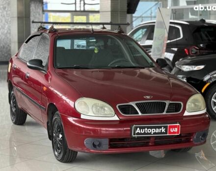 Красный Дэу Ланос, объемом двигателя 1.5 л и пробегом 305 тыс. км за 2440 $, фото 2 на Automoto.ua