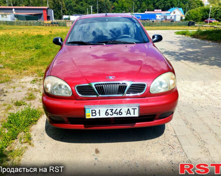 Красный Дэу Ланос, объемом двигателя 1.5 л и пробегом 132 тыс. км за 2390 $, фото 5 на Automoto.ua