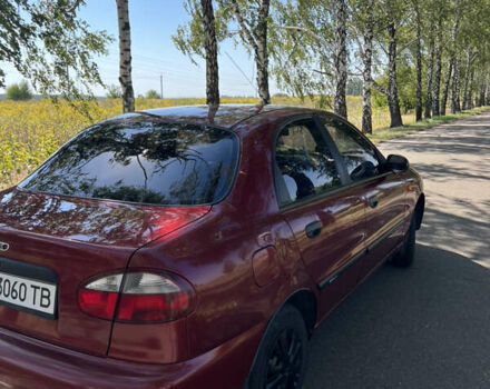 Червоний Деу Ланос, об'ємом двигуна 1.5 л та пробігом 201 тис. км за 2500 $, фото 4 на Automoto.ua