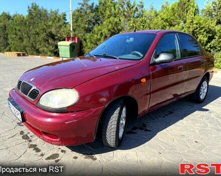 Дэу Ланос 2007 в Овидиополе на Automoto.ua Красный Дэу Ланос, объемом двигателя 1.5 л и пробегом 250 тыс. км за 1550 $, фото 7 на Automoto.ua