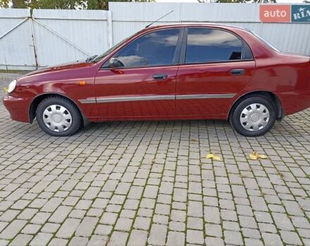 Красный Дэу Ланос, объемом двигателя 1.5 л и пробегом 174 тыс. км за 2650 $, фото 5 на Automoto.ua