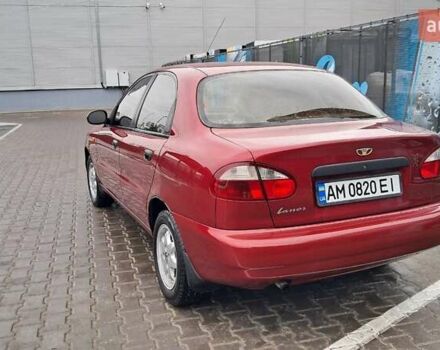 Дэу Ланос 2007 в Житомире на Automoto.ua Красный Дэу Ланос, объемом двигателя 1.5 л и пробегом 156 тыс. км за 2900 $, фото 11 на Automoto.ua