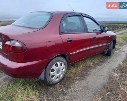 Красный Дэу Ланос, объемом двигателя 1.5 л и пробегом 163 тыс. км за 2200 $, фото 8 на Automoto.ua
