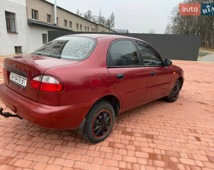Красный Дэу Ланос, объемом двигателя 0 л и пробегом 190 тыс. км за 1650 $, фото 3 на Automoto.ua