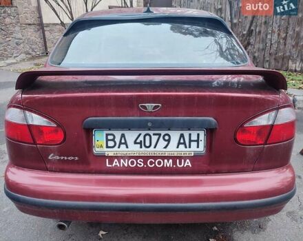 Красный Дэу Ланос, объемом двигателя 1.5 л и пробегом 120 тыс. км за 2900 $, фото 3 на Automoto.ua