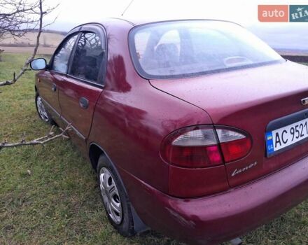 Красный Дэу Ланос, объемом двигателя 1.5 л и пробегом 163 тыс. км за 2200 $, фото 14 на Automoto.ua