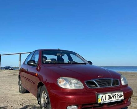 Красный Дэу Ланос, объемом двигателя 1.5 л и пробегом 209 тыс. км за 2500 $, фото 3 на Automoto.ua