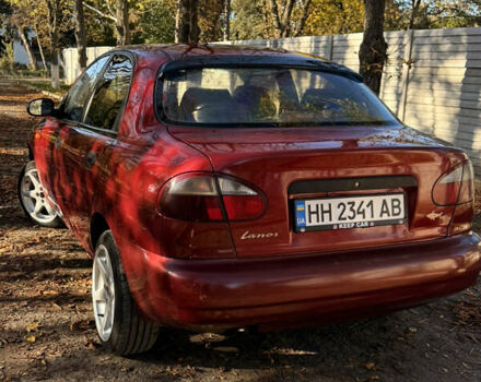 Красный Дэу Ланос, объемом двигателя 1.5 л и пробегом 195 тыс. км за 2200 $, фото 7 на Automoto.ua