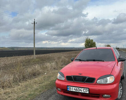 Красный Дэу Ланос, объемом двигателя 1.5 л и пробегом 177 тыс. км за 2500 $, фото 2 на Automoto.ua