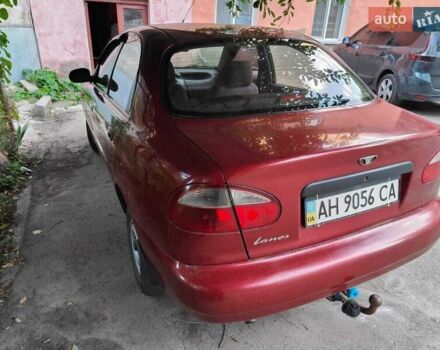 Красный Дэу Ланос, объемом двигателя 1.5 л и пробегом 322 тыс. км за 2550 $, фото 4 на Automoto.ua