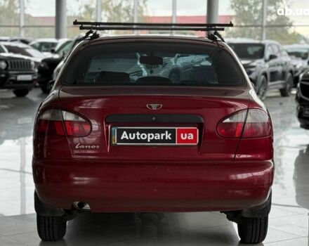 Красный Дэу Ланос, объемом двигателя 1.5 л и пробегом 305 тыс. км за 2440 $, фото 5 на Automoto.ua