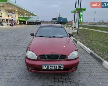 Красный Дэу Ланос, объемом двигателя 1.5 л и пробегом 275 тыс. км за 1700 $, фото 2 на Automoto.ua