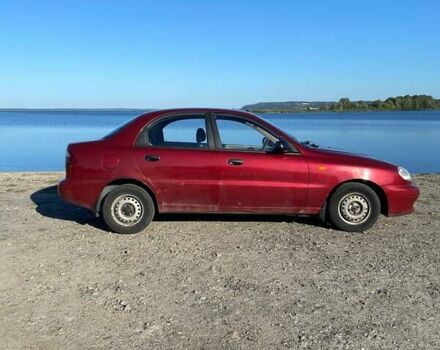 Красный Дэу Ланос, объемом двигателя 1.5 л и пробегом 209 тыс. км за 2500 $, фото 2 на Automoto.ua