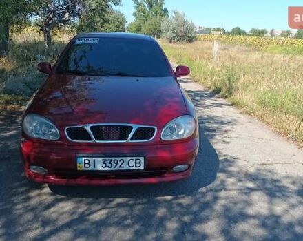 Красный Дэу Ланос, объемом двигателя 1.5 л и пробегом 150 тыс. км за 2650 $, фото 6 на Automoto.ua