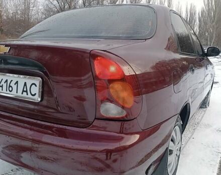 Красный Дэу Ланос, объемом двигателя 1.5 л и пробегом 200 тыс. км за 2650 $, фото 8 на Automoto.ua