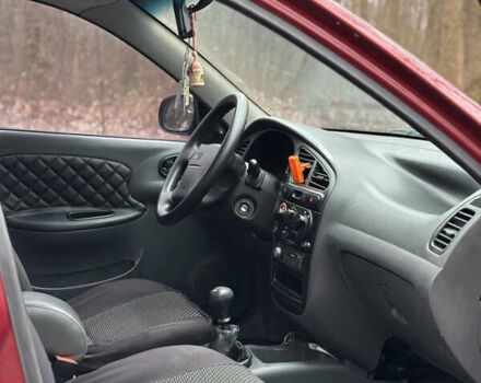 Красный Дэу Ланос, объемом двигателя 1.6 л и пробегом 235 тыс. км за 2150 $, фото 10 на Automoto.ua